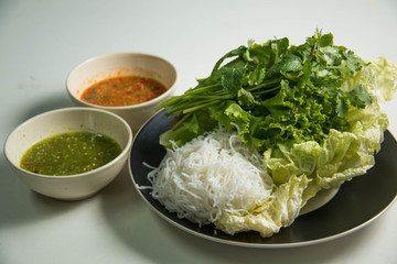 Thai spicy sauce  with vegetables