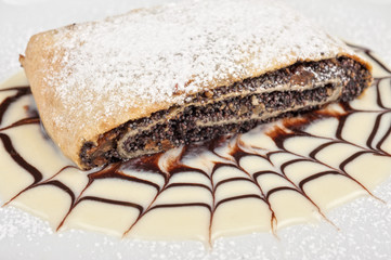Pancakes with poppy seeds