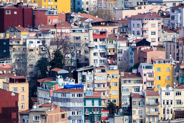 Densely populated houses