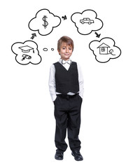 Boys dream about the future.