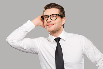 Handsome businessman.