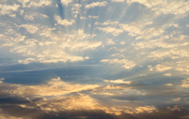 Obraz premium sky clouds background