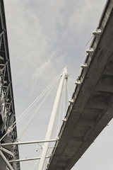 Hungerford Bridge & Golden Jubilee Bridges, London