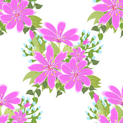 Seamless floral background