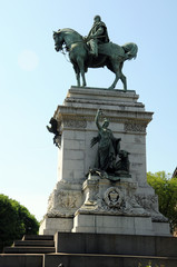 Obraz premium Garibaldi Denkmal Mailand