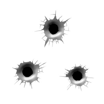 Bullet holes