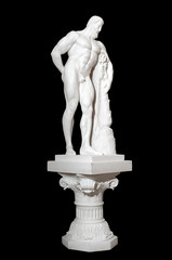 marble statue of a man