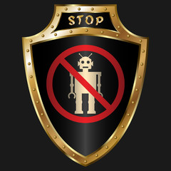 Golden shield anti-robot