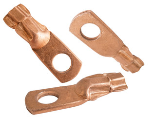 Copper electric terminals