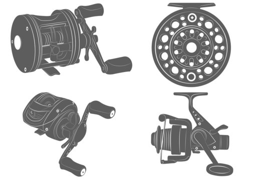 Fishing Reel Vector Images – Browse 27,374 Stock Photos, Vectors, and Video