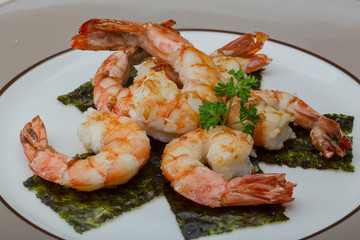 Tiger shrimps