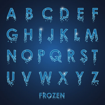 Ice alphabet