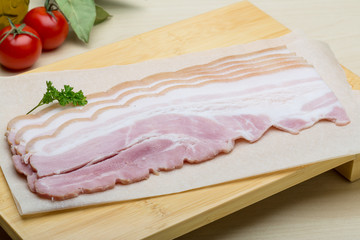 Raw Bacon
