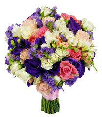 Bridal bouquet of roses