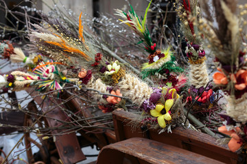 Close up of Easter decoration