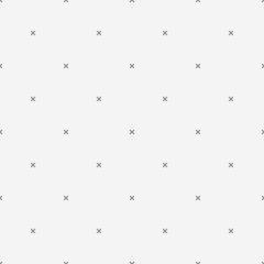Seamless soft geometric pattern with cross
