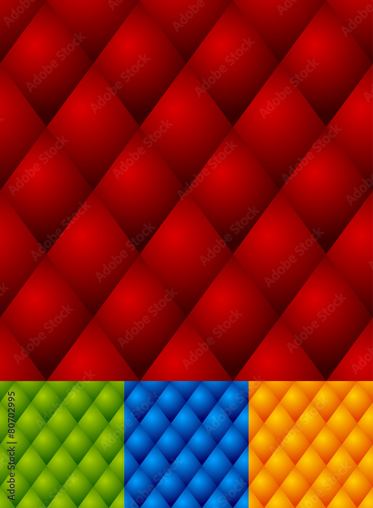 Aufkleber abstract seamless pattern set