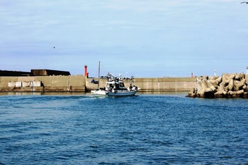 Fototapeta premium 漁港の風景