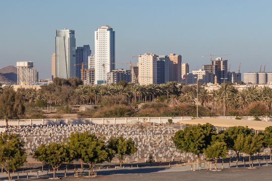 Islamic graveyard in Fujairah, United Arab Emirates