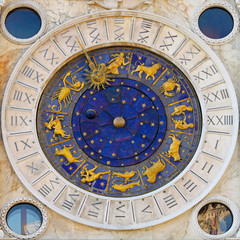 Zodiac clock