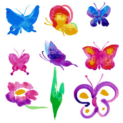 butterflies design
