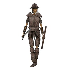 Fototapeta premium ガイコツ戦士