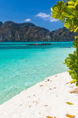 Clean beach