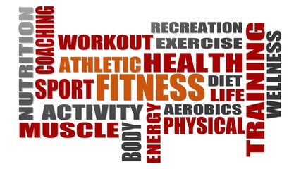 fitness relative tags cloud