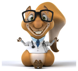 Fototapeta premium Fun squirrel