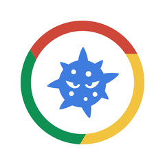 Vector Chrome Icon