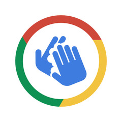 Obraz premium Vector Chrome Icon