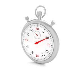 stopwatch 3d illustration