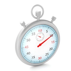 stopwatch 3d illustration