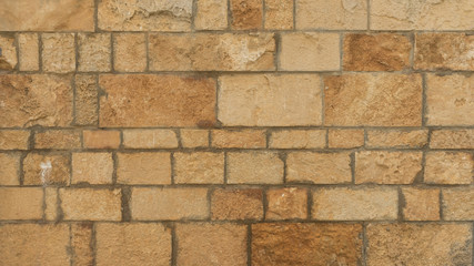 Rustikale Steinmauer