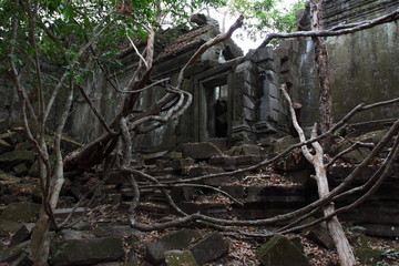 Ruins of Beng Mealea Temple, Angkor, Cambodia