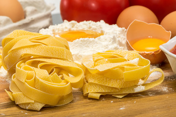 Préparation pâtes