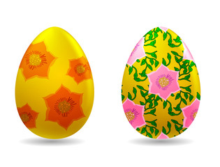 Vector illustration - easter eggs