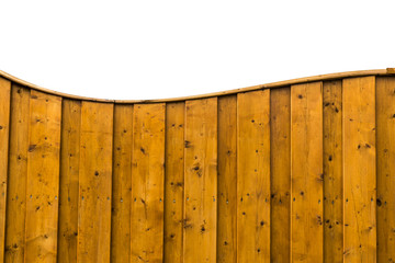 Gartenzaun mit Bogen, Freigestellt