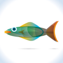 Fish, fish logo, illustration