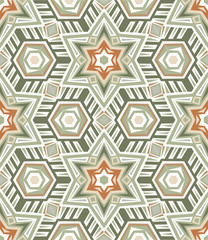 Colorful seamless ethnic pattern background