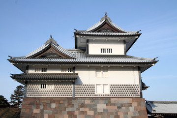 Fototapeta premium 金沢城 橋爪門続櫓