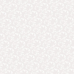 Floral pattern wallpapers in the style of Baroque . Can be used