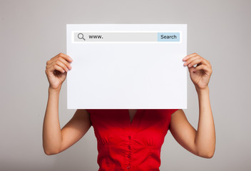 Internet search bar