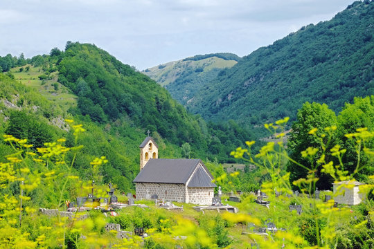 Small Church In Montenegro