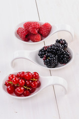 Ribes, more e lamponi