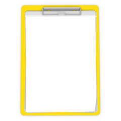 3d yellow pad holder