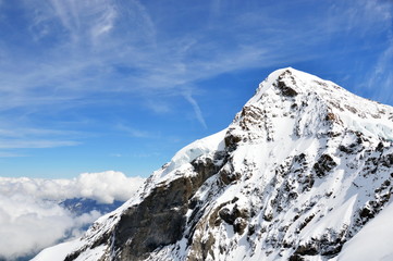 Jungfrau mountain in Switzerland