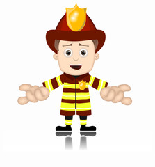 Ben Boy Fireman firefighter friendly fire man