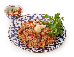Pilau - traditional uzbek dish