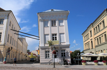 CROOKED HOUSE IN ESTONIA